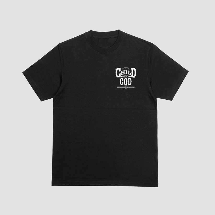 Child of God Tee - Black front