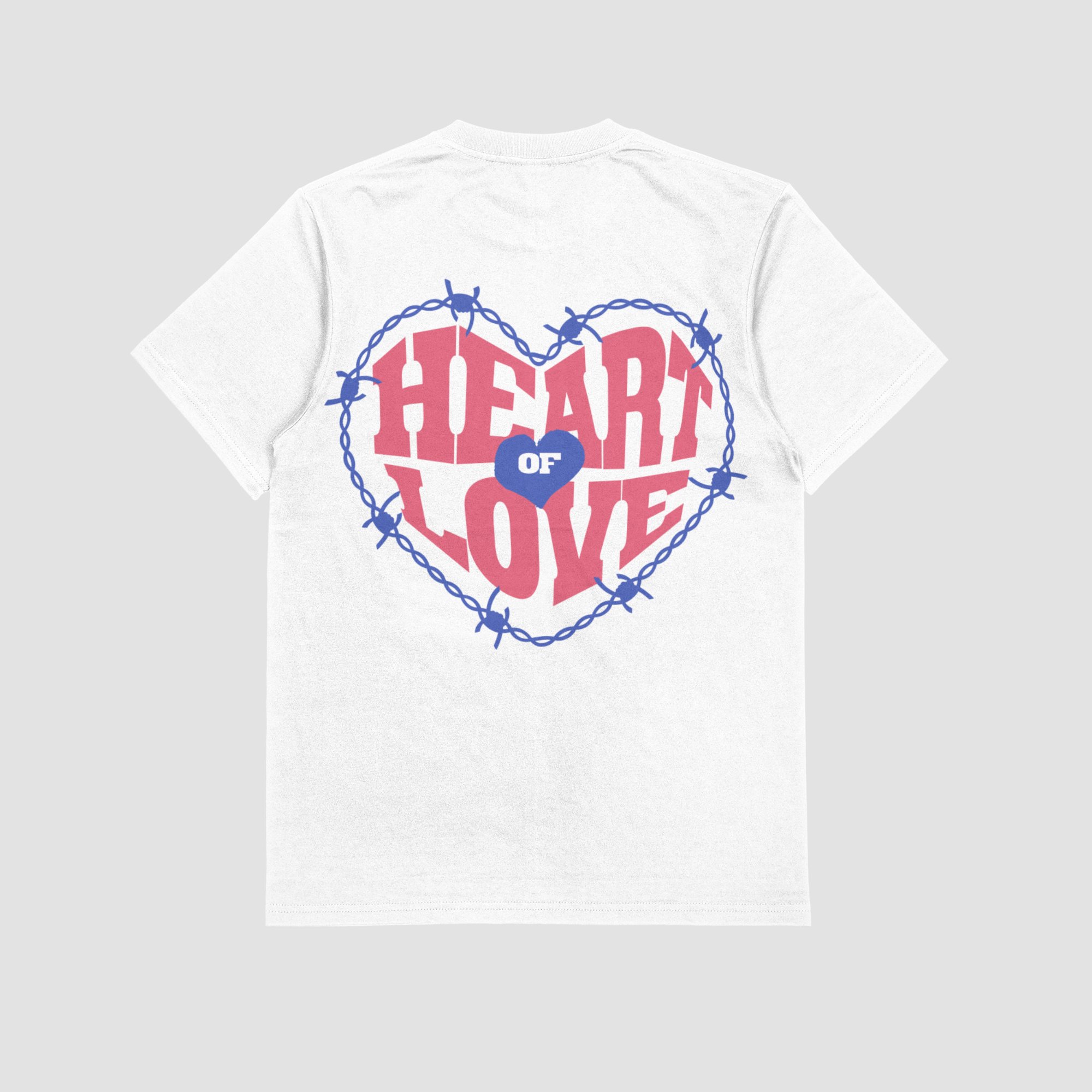 Heart of Love Tee - White back