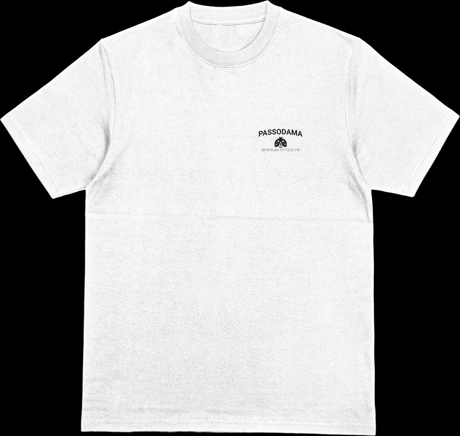 NorCal Map Tee - White front
