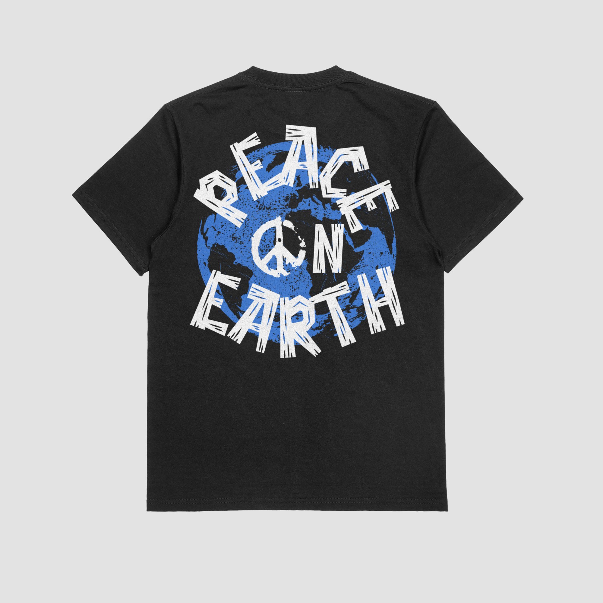 Peace on Earth Tee - Black back