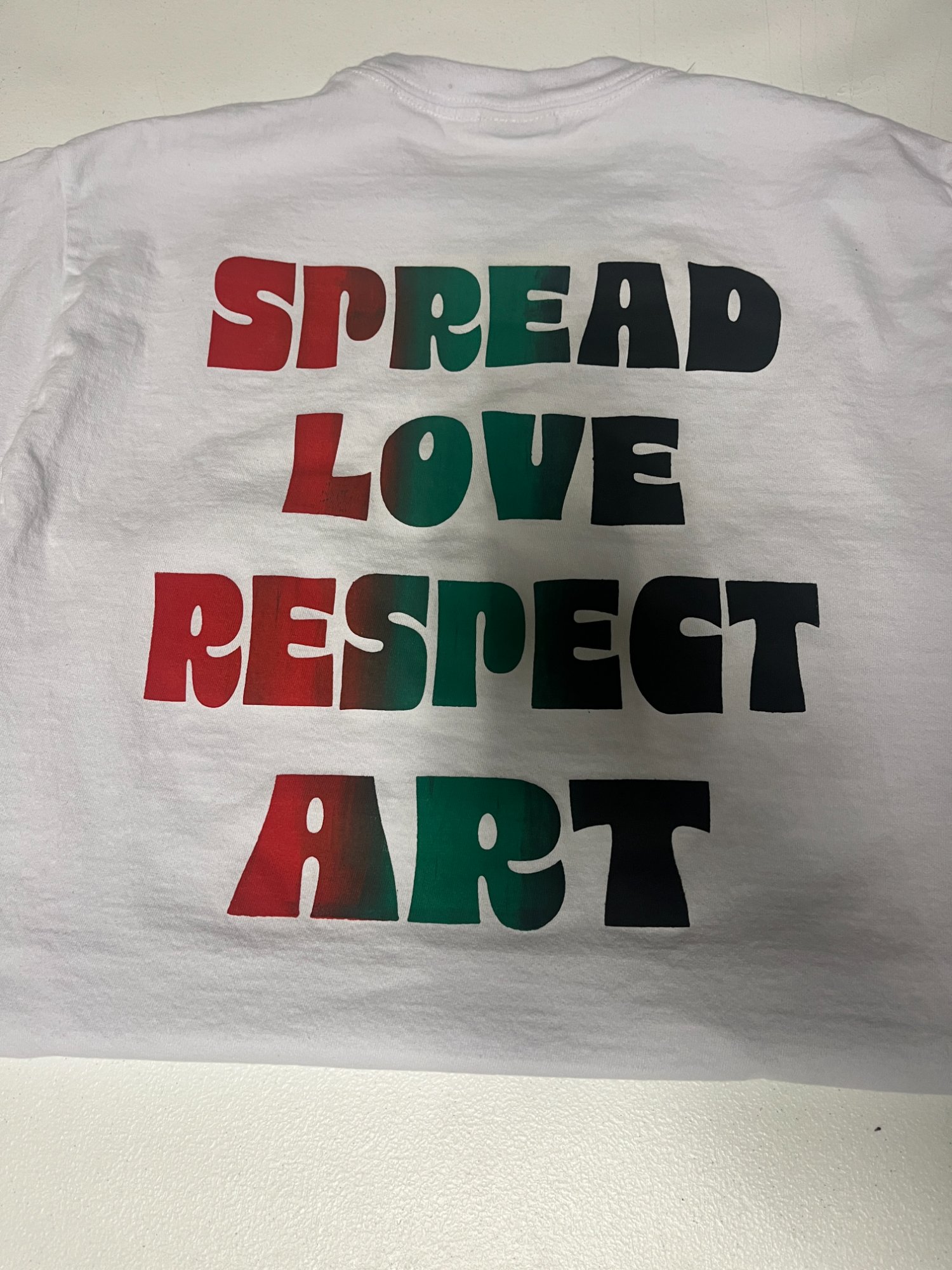 Spread Love Respect Art print