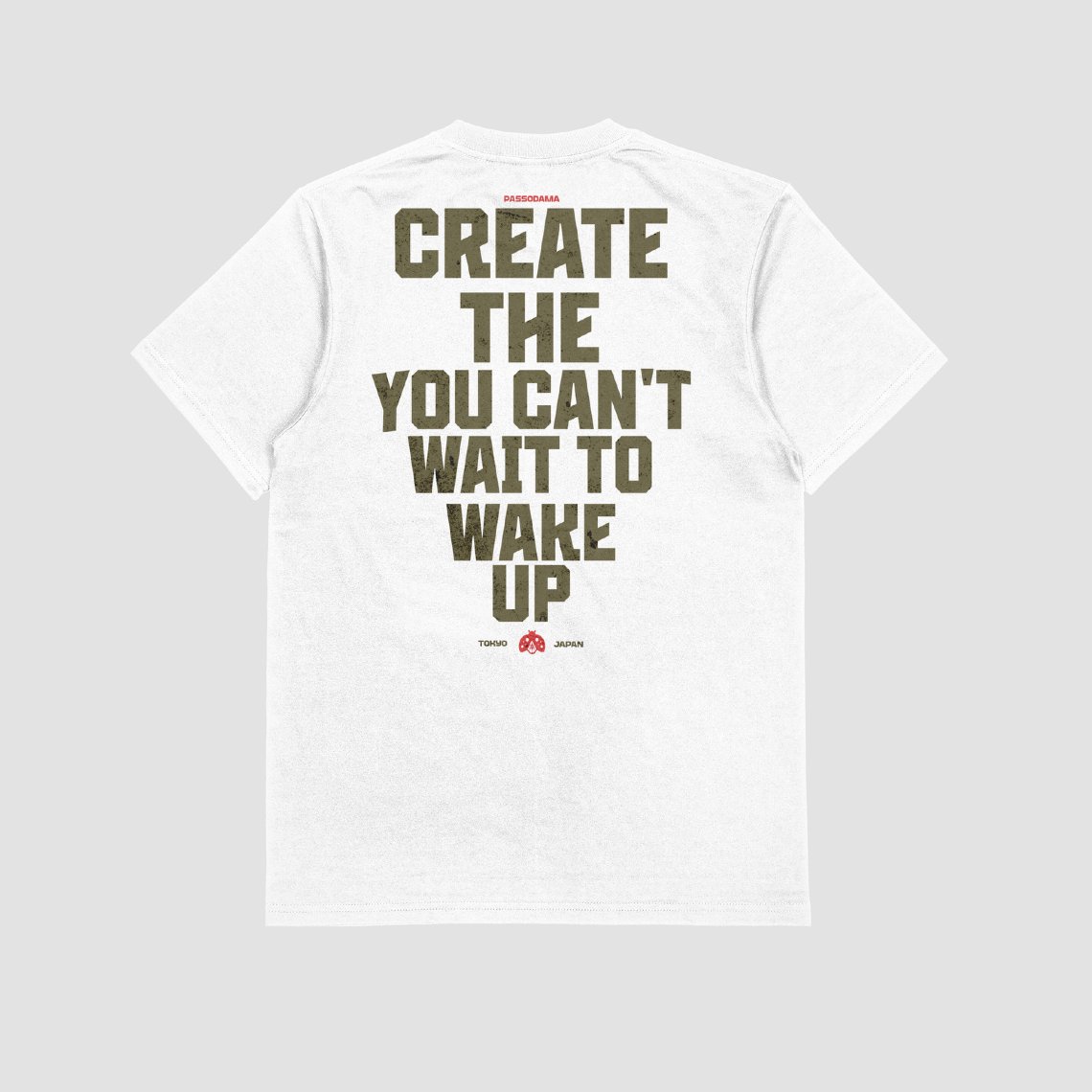 Wake Up Tee - Black back